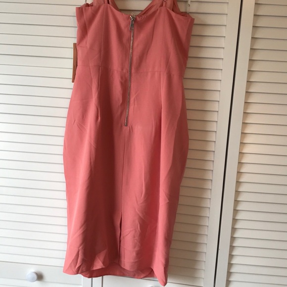 Draped Woven Cami Dress NWT - Picture 5 of 8